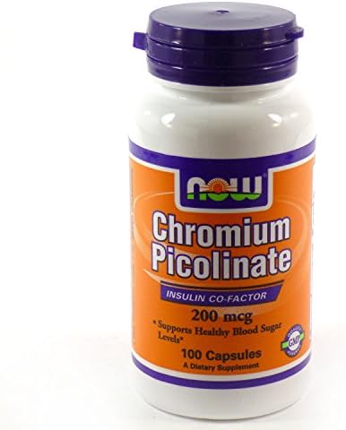 NOW Foods Chromium Picolinate 200 Mcg 100 Cap (1)
