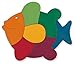 Hape George Luck Rainbow Fish Wood Puzzle (8 Piece)