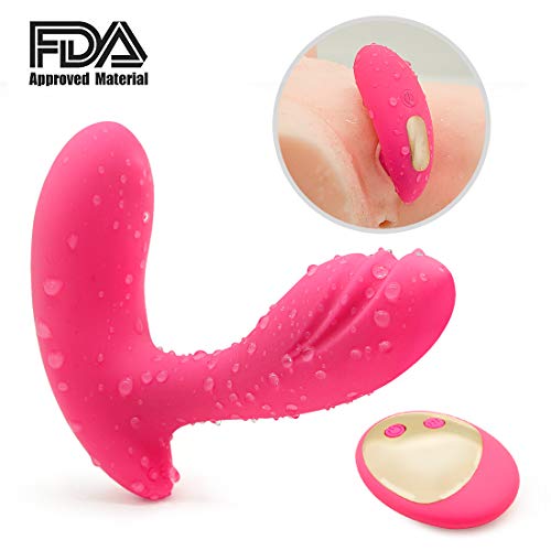HEZHIZIDONG Masturbators for Women Quiet Panty Vibrator Wireless Remote Control Portable Clitoral Stimulator Invisible Vibrating Egg Sex-Toys for Women Tshirt