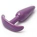 NewMagic® Anal Trainer Plug and Anal Starter Beginner Kit - Soft and Bendable - Guaranteed Maximum Pleasure Unisex Anal Sex Toy (Purple)