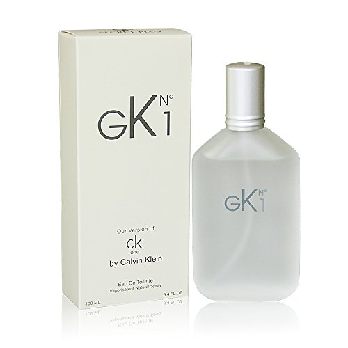 GK One Perfume for Men, 3.4 fl.oz. Eau De Toilette Spray, Perfect Gift