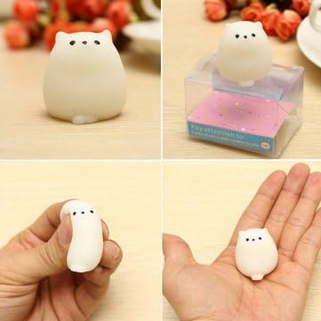 Mochi Mouse Rat Squishy Squeeze Cute Healing Toy Kawaii Collection Stress Reliever Gift Decor by PinBuke