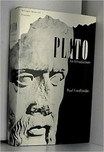Amazon Com Plato An Introduction By Paul Friedlander 1973 12 21 Paul Friedlander Books