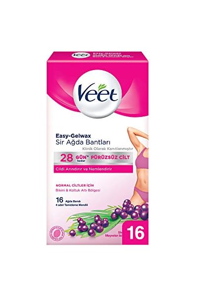 Veet Bikini Bolgesi Ve Koltuk Alti 16 Li Sir Agda Banti Dermoeczanem Com