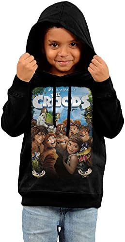 Toddler Fantasy Catroon Film The Croods Poster Hooded Sweatshirt