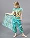 JiaDuo Girls Princess Costume Party Halloween Fancy Dress Up 7-8 Years Green