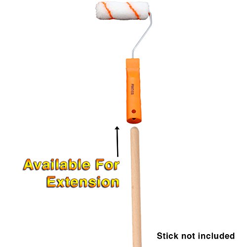 Finder 4''(100mm) Professional Wall Paint Roller Brush Replacable 10-Piece Tool Kit - Thumbnail 4