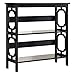 Convenience Concepts Omega 3 Tier Bookcase, Black