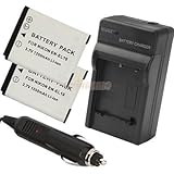 2 x EN-EL19 ENEL19 Battery + Charger for Nikon CoolPix S3100 S4100