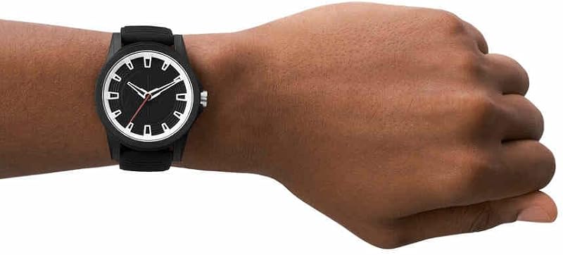 Herren Quarz 3 Zeiger Uhr mit Armband AX2520