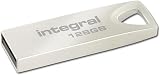 Integral 128GB USB Memory Drive Arc with Metal Casing Keyring
