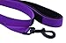 Wagtime Club Double Handle Dog Leash, 6ft Long Heavy Duty Dog Leash with Paded Traffic Handles for Extral Control and Training, Dual Handles Leads, Large Medium Small Dogs (Vibrant Purple)