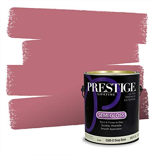 PRESTIGE Paints Exterior Paint and Primer In One, 1-Gallon, Semi-Gloss, Compara…