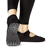 LA ACTIVE Non Slip Yoga Grip Socks - Anti Skid