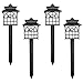 Twinkle Star LED Solar Pathway Lights Outdoor Solar Landscape Lights Weather-Resistant Solar Lights (4 Pack)