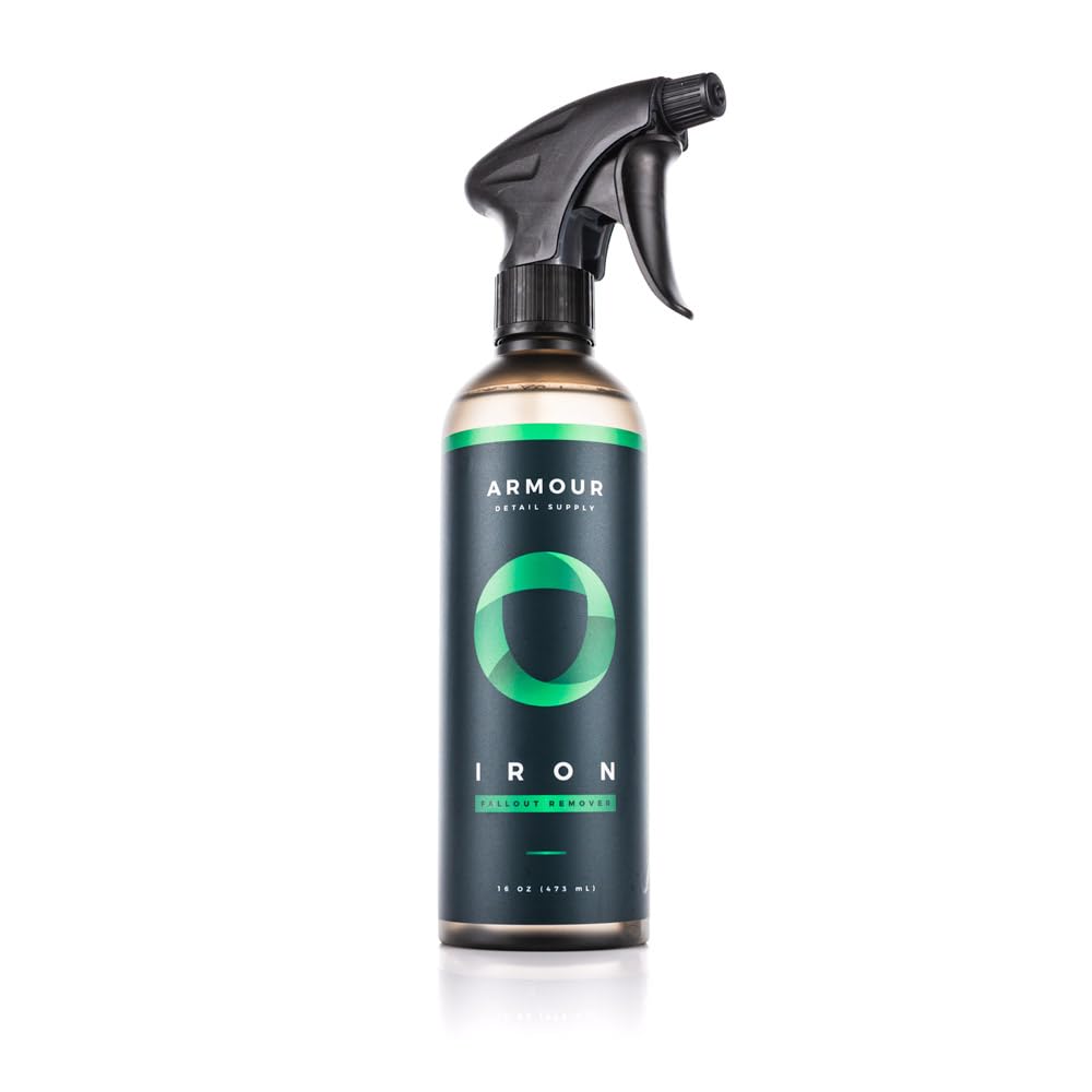 Photo 1 of Armour Detail Supply - Iron - Iron, Brake Dust & Fallout Remover - Low-Odor, Non-Acid, pH-Neutral Formula for Removing Ferrous Material from Wheels and Painted Surfaces - 16 oz