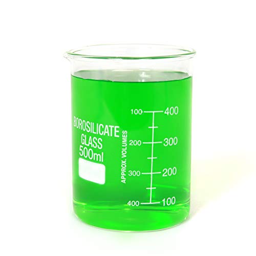Sciencent Borosilicate Glass Low Form Glass Beaker, 100/250/500 (Pack of 3) - Thumbnail 2