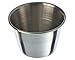 TrueCraftware- 2.5 oz Stainless Steel Condiment Sauce Cups Set of 12- Individual Round Condiments Cups Ramekins Dipping Sauce Cup Portion Dipping Sauce Kitchen Cups