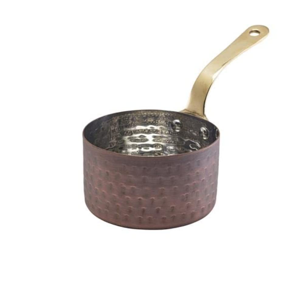 GenWare Antique Copper Mini Sauce Pan 9 x 5.25cm - Pack of 6
