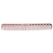SKYPIA 1pcs Anti-static Stainless Steel Hair Combs Hair Styling Hairdressing Barbers Combs (Rose Gold)