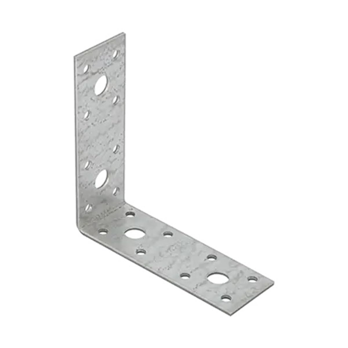 102mm x 102mm x 35mm x 2.5mm Galvanised Angle Brackets for Wood Timber Steel - Zinc Plated Steel KL6 (Pack of 20) L09ABC