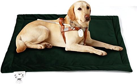 Comforhome Indoor and Outdoor Sleeping Dog Mat Soft Velvet Pad Anti-Slip Machine Washable Bed