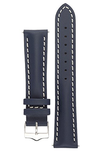 Signature racing blue 20 mm short watch band. replaceme…