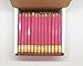Half Pencils with Eraser - Golf, Classroom, Pew - Hexagon, Sharpened, #2 Pencil, Color - Pink, Box of 72 Pocket Pencils™