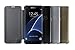 Samsung Galaxy S7 edge Case S-View Clear Flip Cover - Black