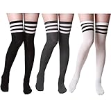 Spring Fever Women's Over the Knee High Socks Thigh High Stockings