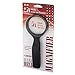 Carson HandHeld 2.5x Power Magnifier with 5x Spot Lens (JS-40) , black