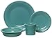 Fiesta 4-Piece Dinnerware Place Setting, Turquoise