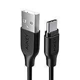 AUKEY USB C Charger Cable 3ft, USB 2.0 Type C Cable Fast Charge for Samsung Note 8 S8/S8 Plus, LG V30 V20 G6 G5, Nexus 6P 5X, Pixel 2/2 XL, HTC U11/10