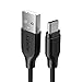 AUKEY USB C Charger Cable 3ft, USB 2.0 Type C Cable Fast Charge for Samsung Note 8 S8/S8 Plus, LG V30 V20 G6 G5, Nexus 6P 5X, Pixel 2/2 XL, HTC U11/10