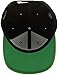 Brixton Men's Oath III Medium Profile Adjustable Snapback Hat, black/burnt orange, One Size