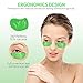 FRESHME Matcha Eye Mask - 20 Pairs Under Eye Patches Aloe Vera Extract Gel Masks for Anti Aging Reduce Puffiness Dark Circles Hyluronic Acid Deep Hydration Eye Pads Treatment Mask for Women and Men