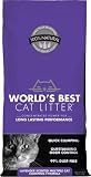 World's Best Cat Litter, Scented Clumping Litter Formula for Multiple Cats, 28-Pounds