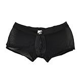 Zacoo Men Stretch Boxer Brief Size M Color Black
