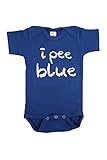 'I Pee Blue' Onesie (3-6 M)