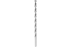 6.3mmx200mm Length twistdrill bit, HSS Straight Shank Extra-Long Drill bit, Straight Shank Drill bit Tool, 1PCS DRINYOUNG (6.