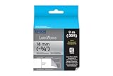 Epson LabelWorks Clear LC Tape Cartridge ~3/4-Inch Black on Clear (LC-5TBN9)