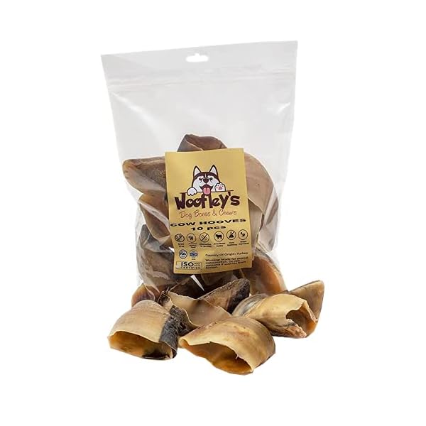 Cow Hooves (10 Count) Premium Hooves For Dogs Beef Hoof Dog Chews