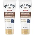 Gold Bond Medicated Eczema Relief Skin Protectant Cream, 8 oz., with 2% Colloidal Oatmeal (Pack of 2)