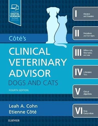 Download Cote's Clinical Veterinary Advisor: Dogs and Cats PDF