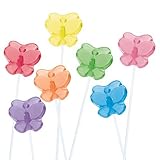 24 Butterfly Twinkle Pops Assorted 7 Flavors