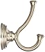 Delta Cassidy (1-Pack) Towel Hooks Brilliance Stainless Steel Double Bathroom J Hooks Wall Mounted for Robes & Towels Hand Towel Hook Holder Kitchen, Bathroom Accessories 79735-SS