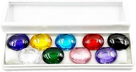 Powerful naga eye gems [nok phra gow] 9 colors crystal love luck &amp; success with holy cloth and bracelet