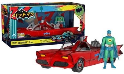 SDCC 2017 Exclusive Red Batmobile Green Batman Figure LE 1500