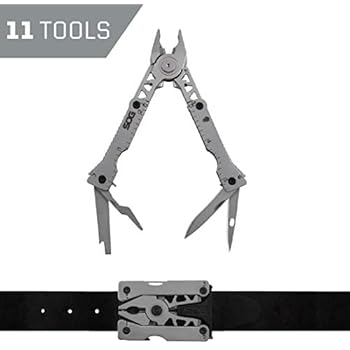 Sog Multitool Belt Buckle Sync I Edc Multi Tool Gadgets For Men Pliers Knife And 11 Survival Tools And Gadgets In Mini Tool Belt Edc Kit