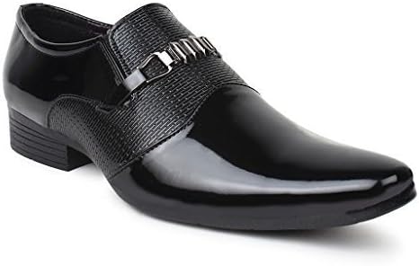 BUWCH Men's Formal Black Shoes